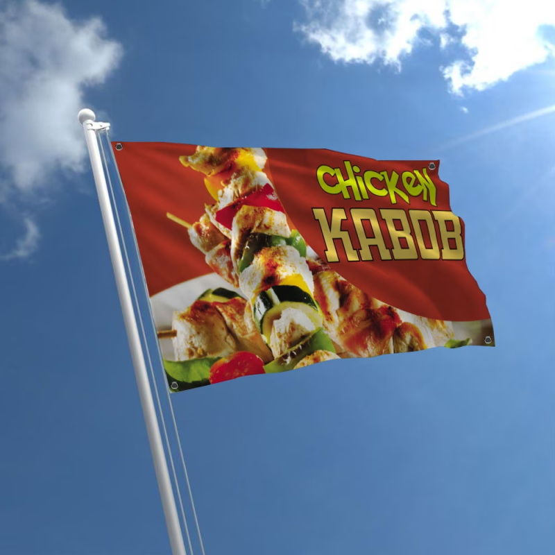 Custom Banner Flags Suitable F - Commercial Banner Printing ulasan dan harga