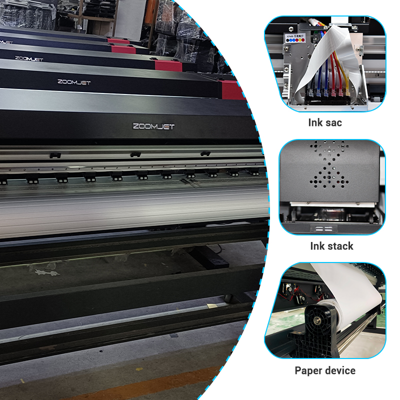 Zoomjet 1.6m 5Ft Large Format  - Large Format Sublimation Printer ulasan dan harga