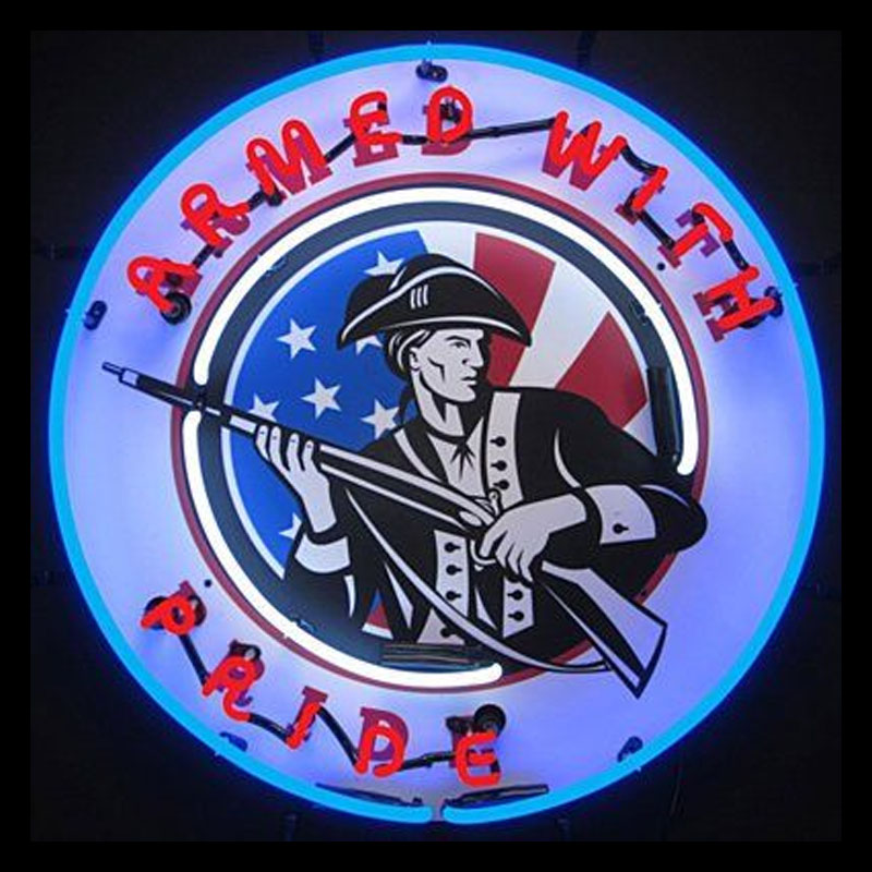 Neon Sign For Family Armed Wit - Commercial Printing Icon ulasan dan harga