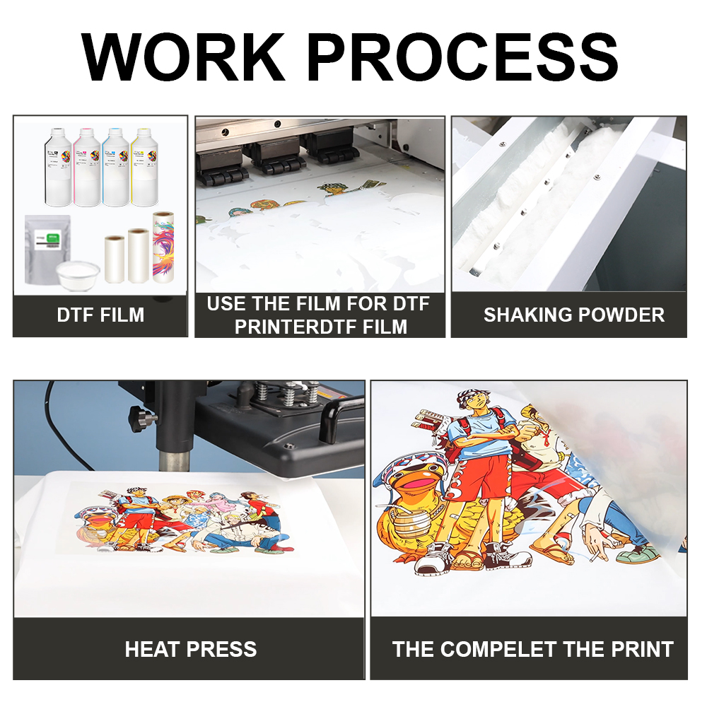 1000g White or Black DTF Hot M - Commercial Shirt Printing Machine ulasan dan harga