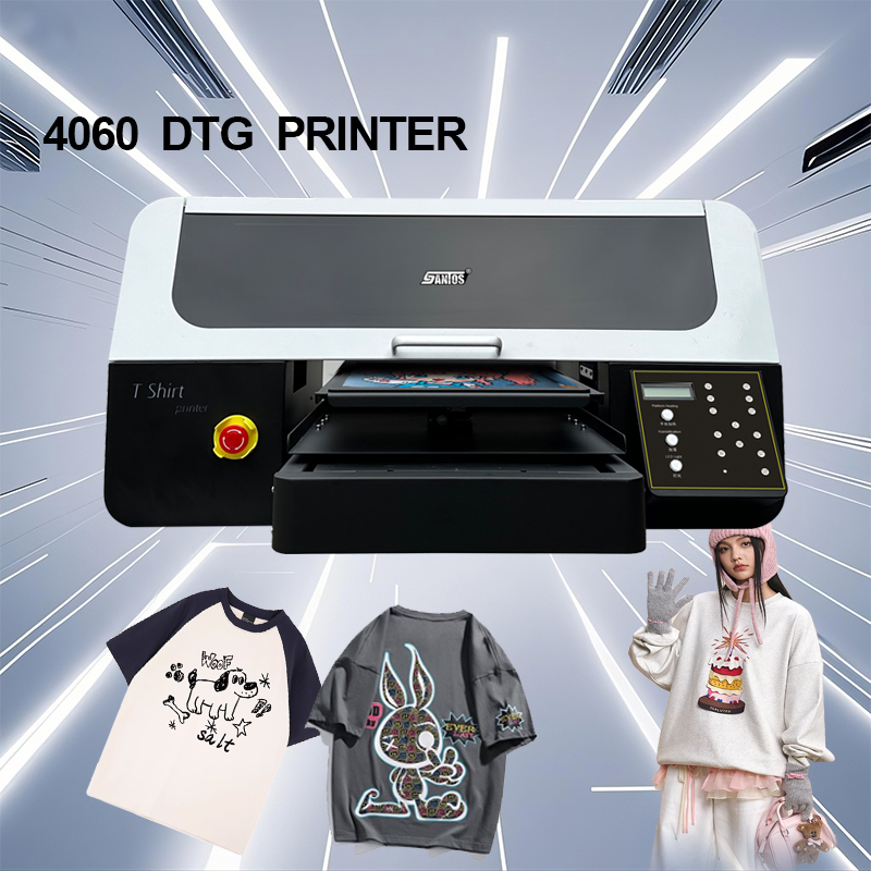 T Shirt Digital Printer 4060 M - Commercial Shirt Printing Machine ulasan dan harga
