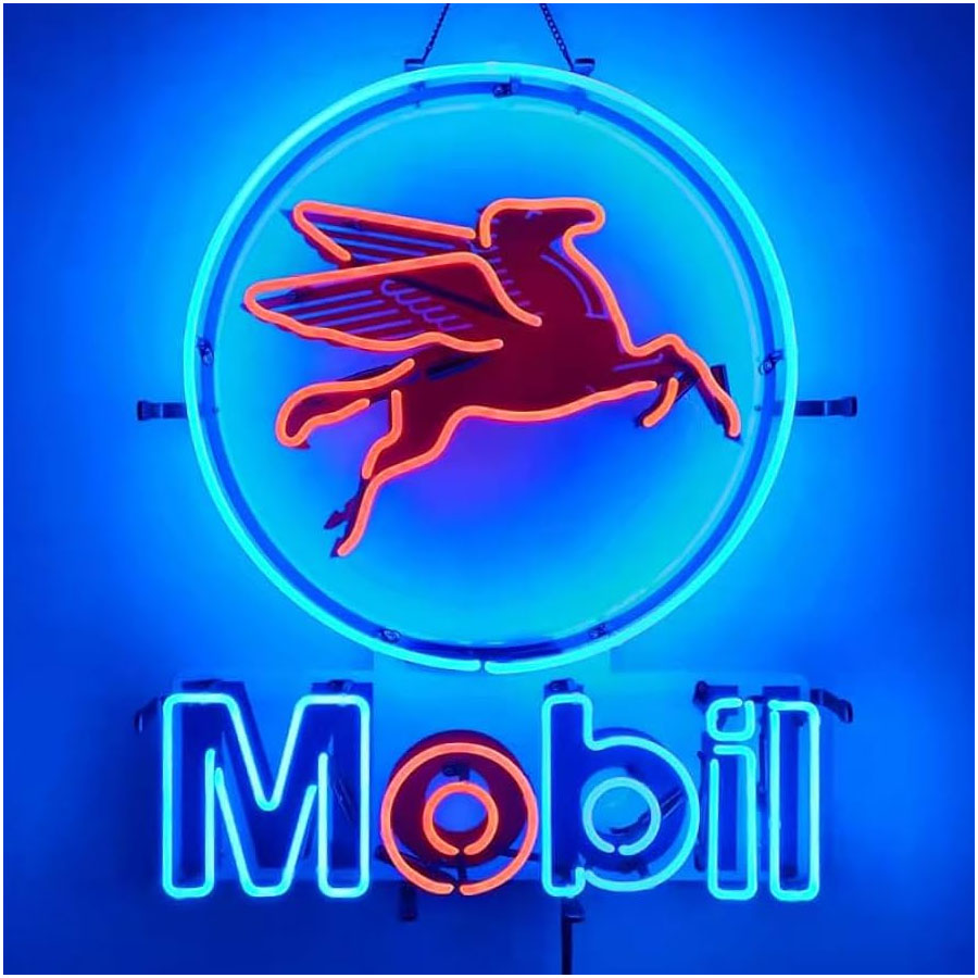Neon Sign Real Glass For Garag - Commercial Printing Icon ulasan dan harga