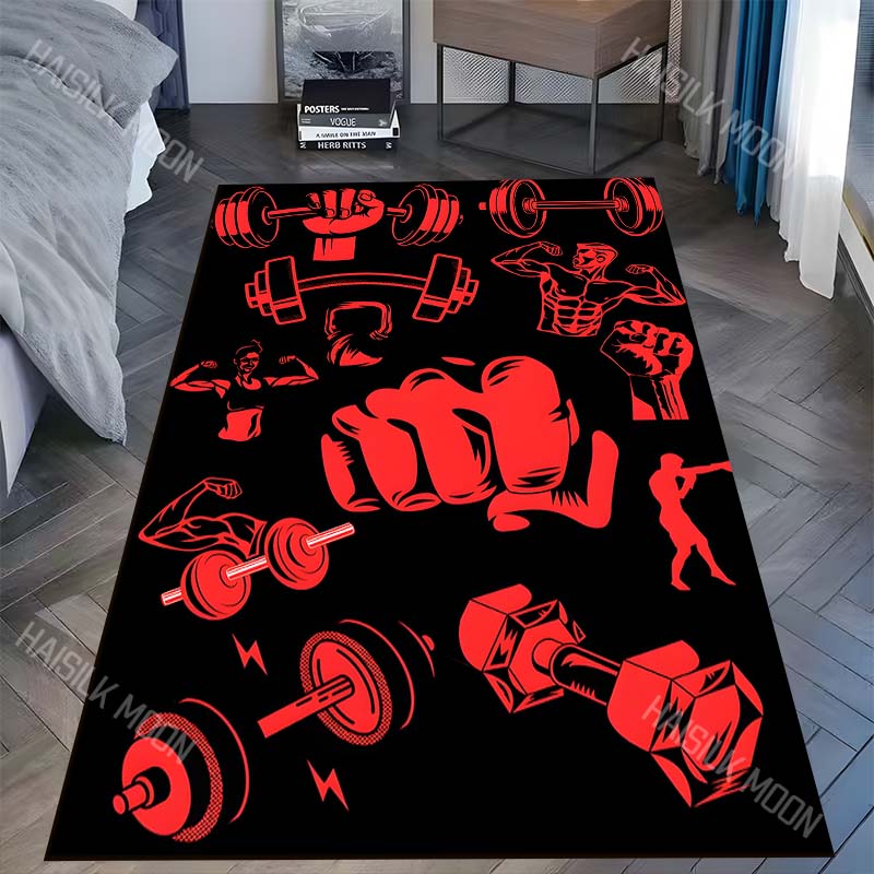 1PC Fitness icons dumbbells fi - Commercial Printing Icon ulasan dan harga