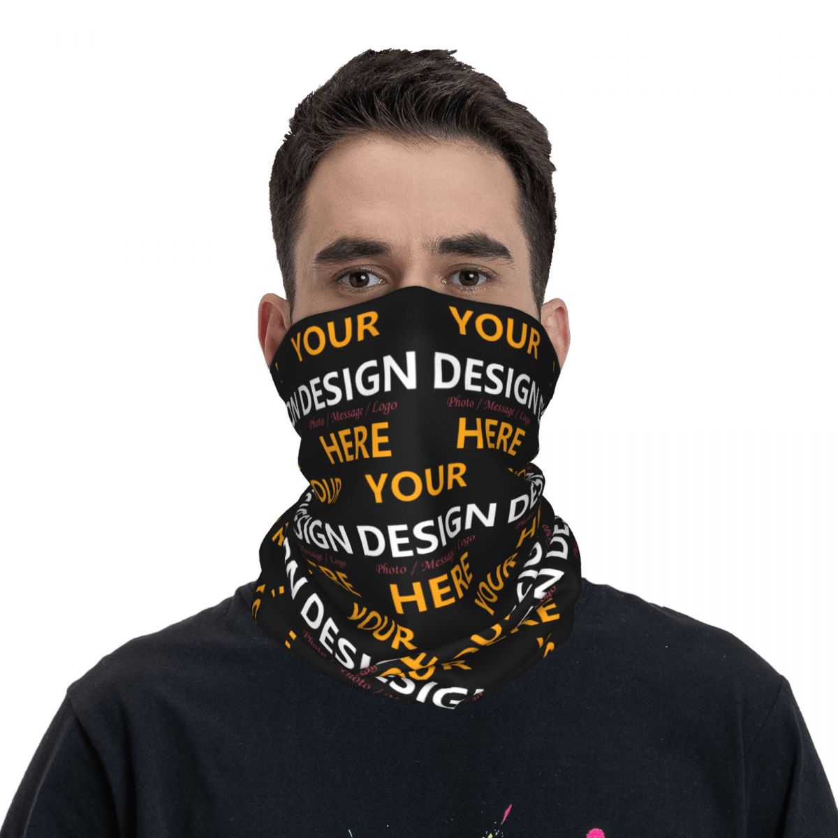 Custom Your Design Here Bandan - Company Profile Printing ulasan dan harga