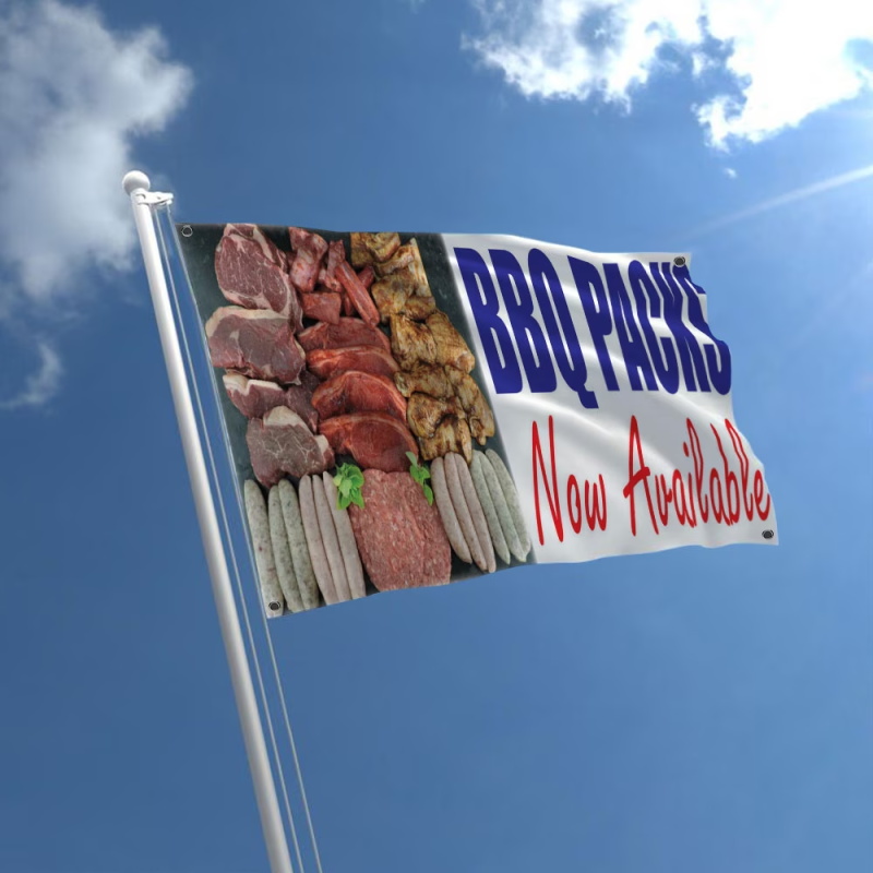 Custom Banner Flags Suitable F - Commercial Banner Printing ulasan dan harga