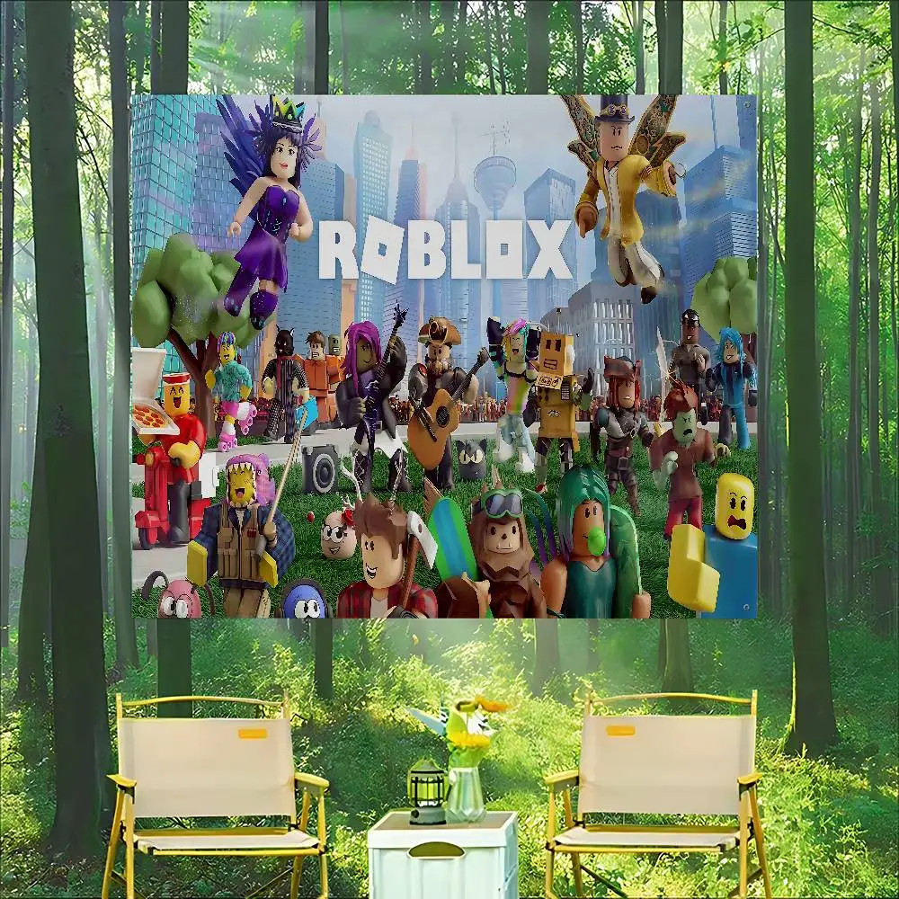R-Roblox Game Advanced Printin - Commercial Banner Printing ulasan dan harga