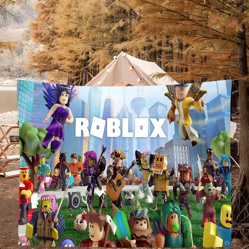 R-Roblox Game Advanced Printin - Commercial Banner Printing ulasan dan harga