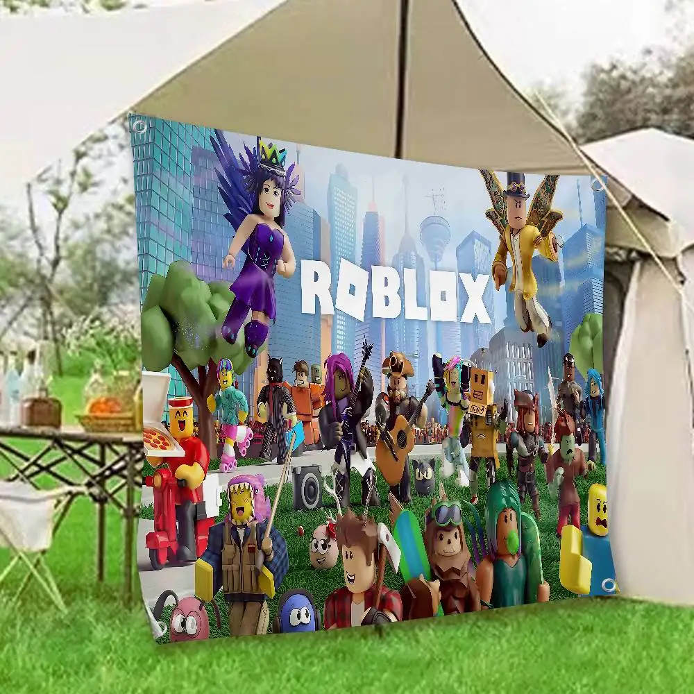 R-Roblox Game Advanced Printin - Commercial Banner Printing ulasan dan harga