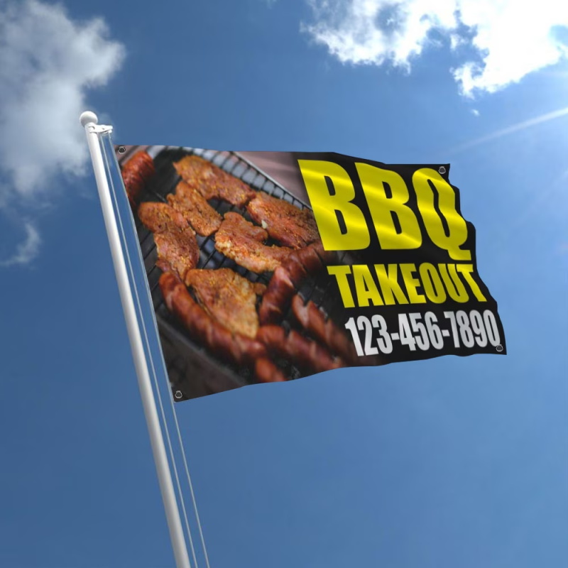 Custom Banner Flags Suitable F - Commercial Banner Printing ulasan dan harga