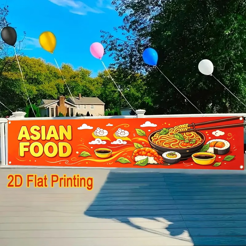 Custom Banner Flags Suitable F - Commercial Banner Printing ulasan dan harga