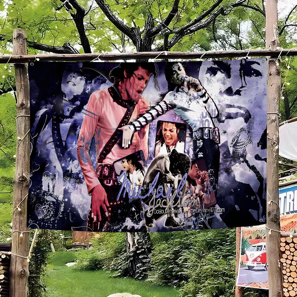 Michael Jackson Singer Advance - Commercial Banner Printing ulasan dan harga