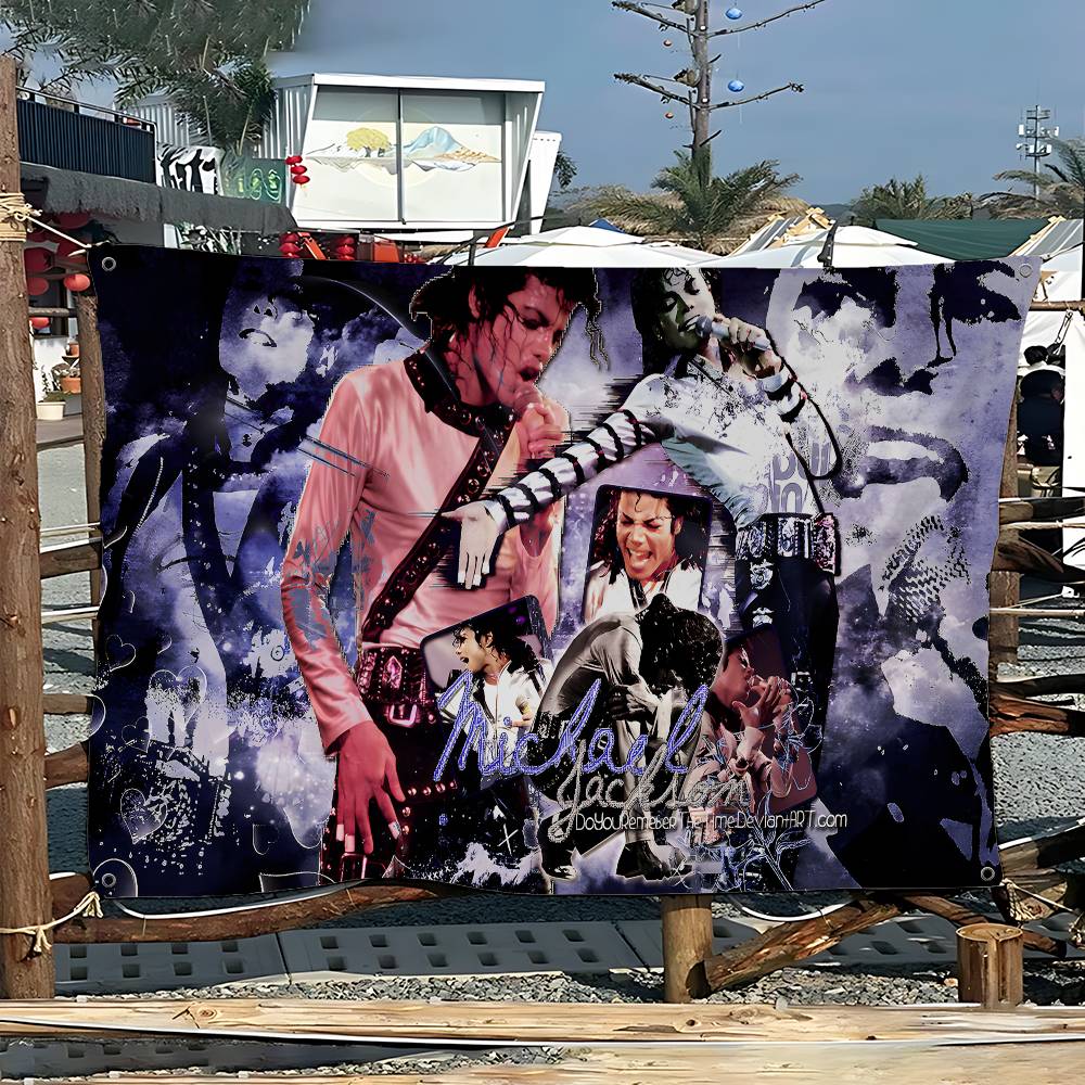 Michael Jackson Singer Advance - Commercial Banner Printing ulasan dan harga