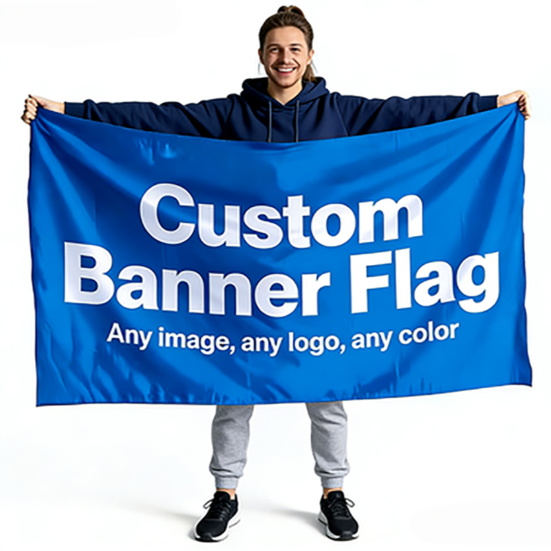Any Size Custom Banner Flag Lo - Commercial Banner Printing ulasan dan harga
