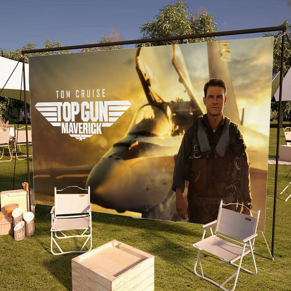 Modern Movie Top Gun Maverick  - Commercial Banner Printing ulasan dan harga