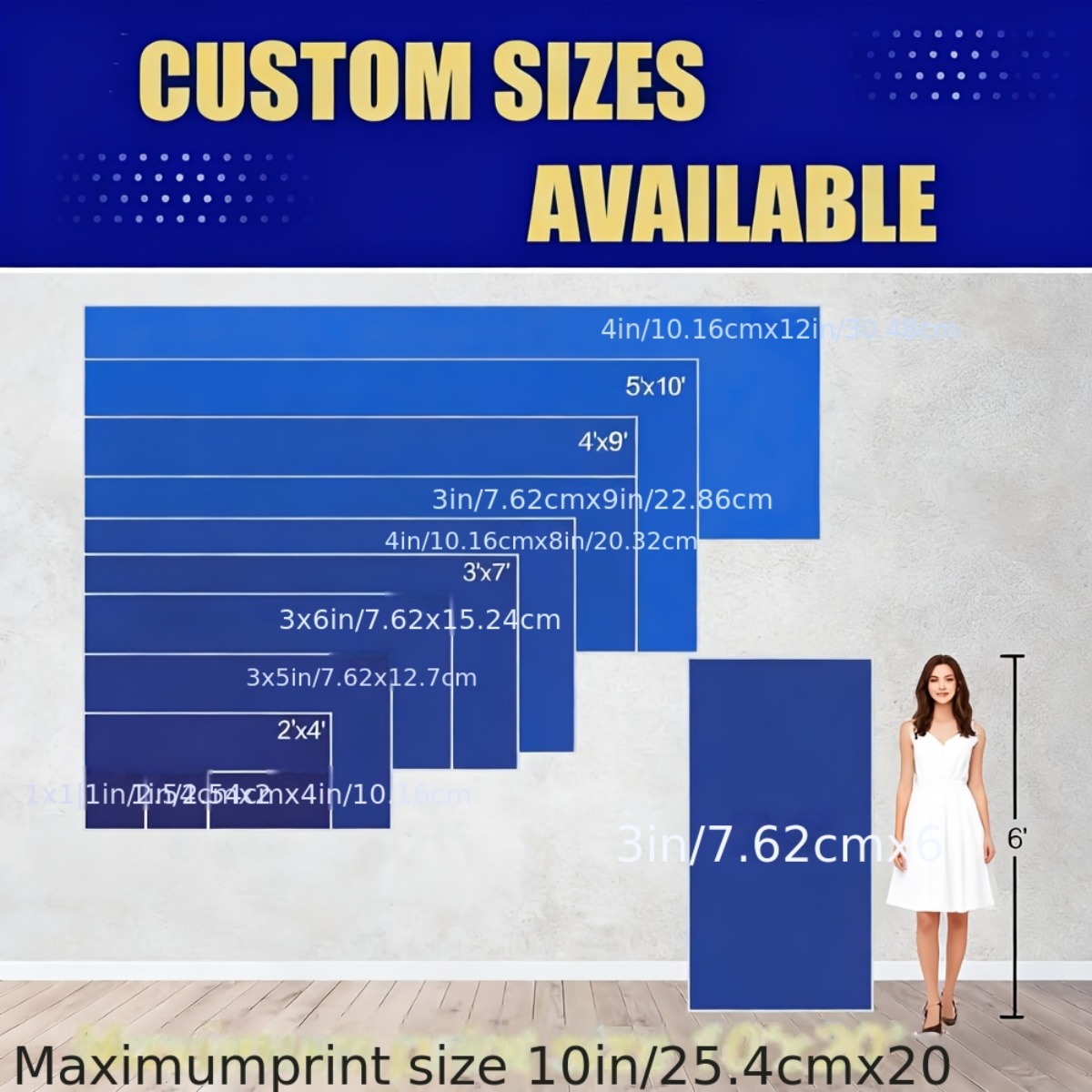 Custom Vinyl Banner Personaliz - Commercial Banner Printing ulasan dan harga