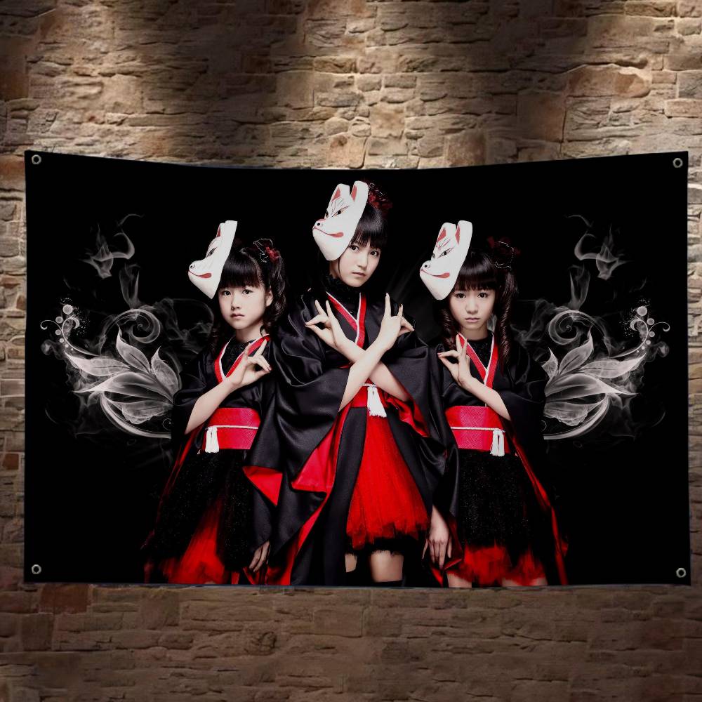 Classic Kawaii Metal Band B-Ba - Commercial Banner Printing ulasan dan harga