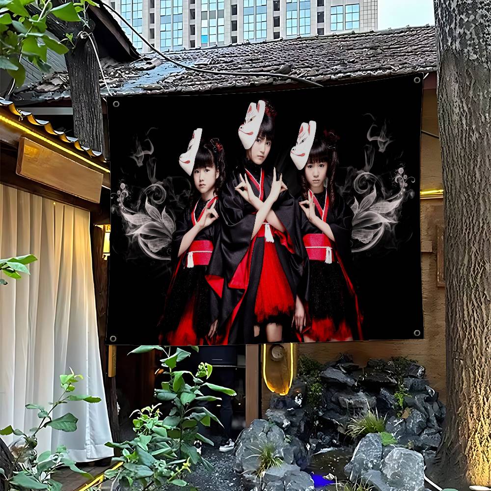 Classic Kawaii Metal Band B-Ba - Commercial Banner Printing ulasan dan harga