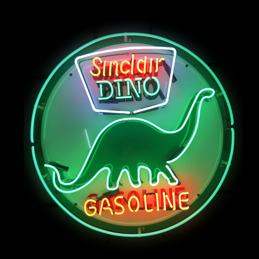 Sinclair Dino Gasolin Gas Oil  - Commercial Printing Icon ulasan dan harga
