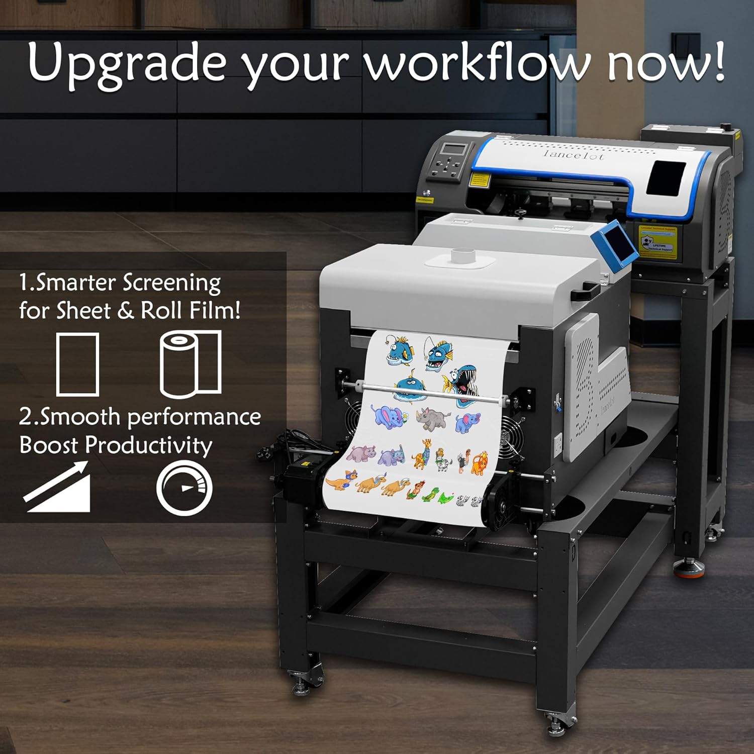 Lancelot A3 M1630 Pro DTF Prin - Large Format Sublimation Printer ulasan dan harga