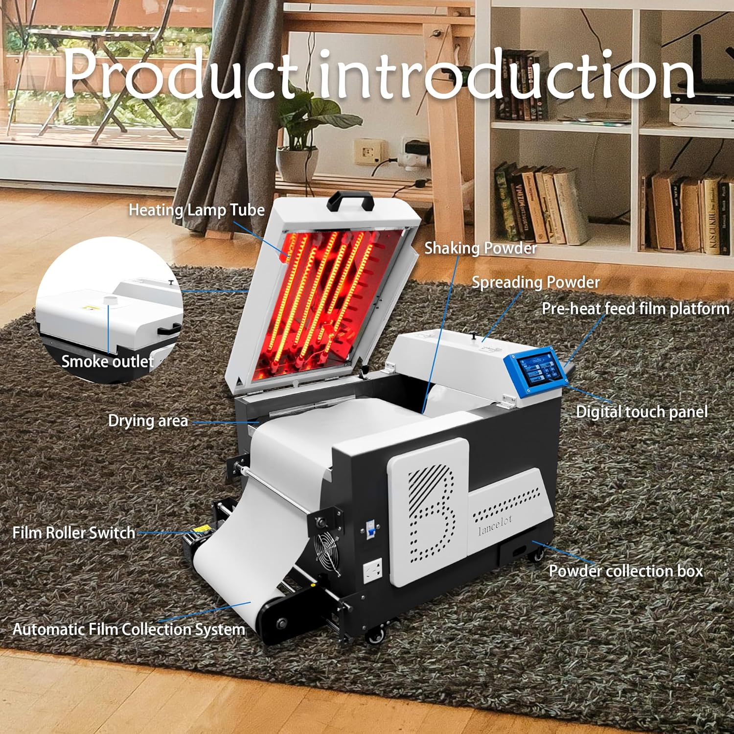 Lancelot A3 M1630 Pro DTF Prin - Large Format Sublimation Printer ulasan dan harga