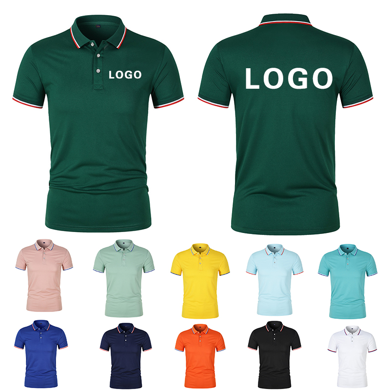 Summer Men Women Lapel Short S - Company Profile Printing ulasan dan harga