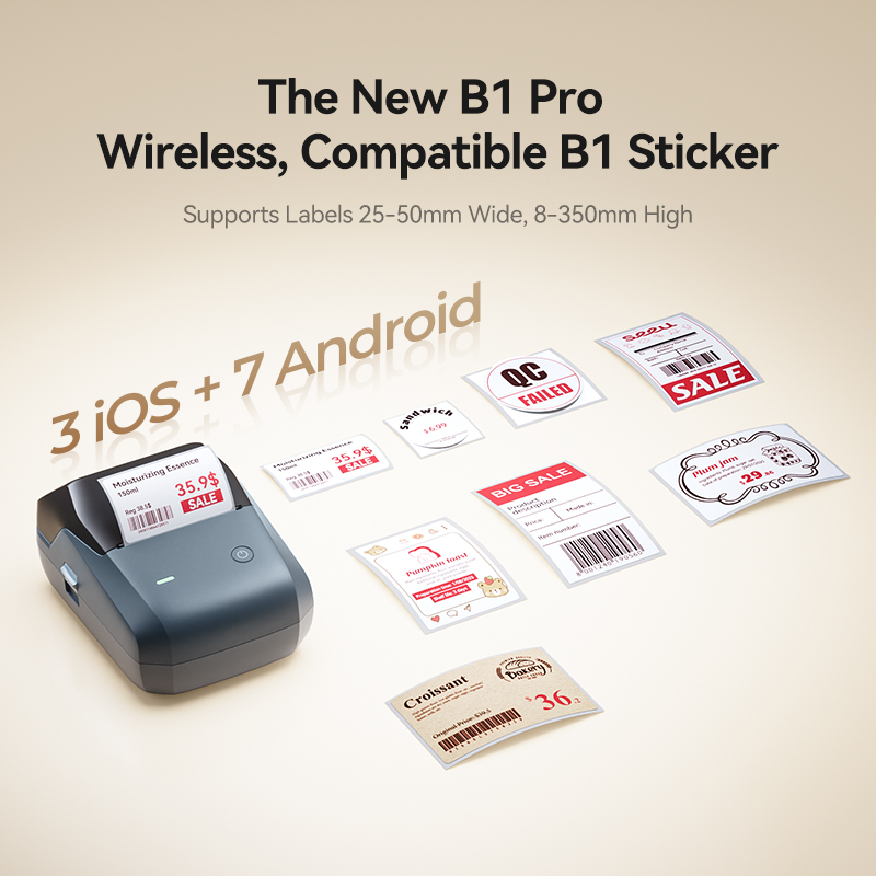 Niimbot B1 Pro Label Printer 3 - Commercial Shirt Printing Machine ulasan dan harga