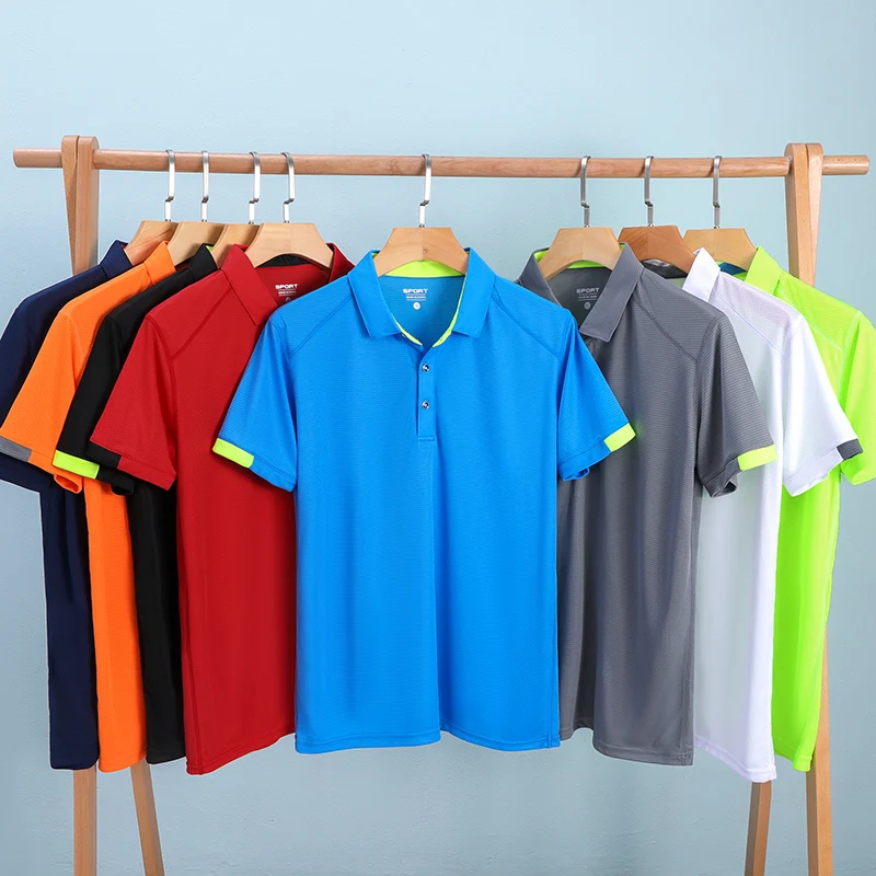 Summer Quick Drying Polos Free - Company Profile Printing ulasan dan harga