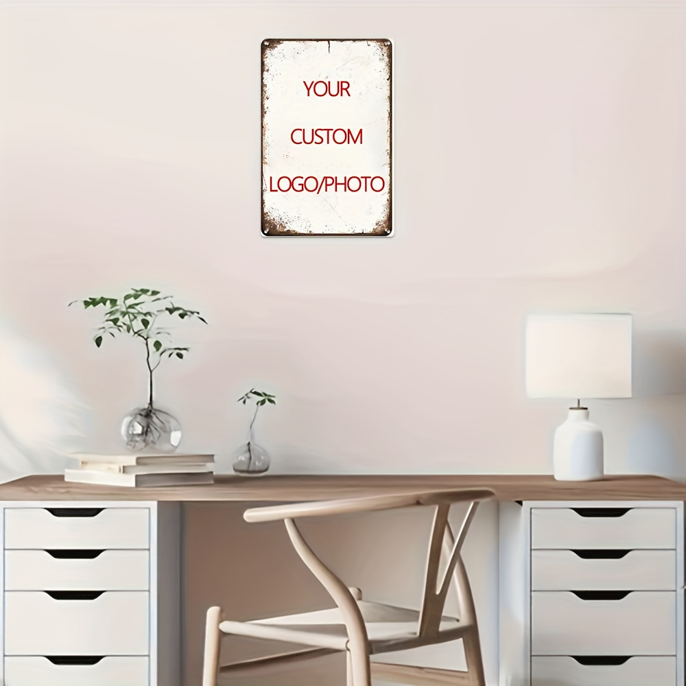 Custom Metal Tin Sign Personal - Company Profile Printing ulasan dan harga
