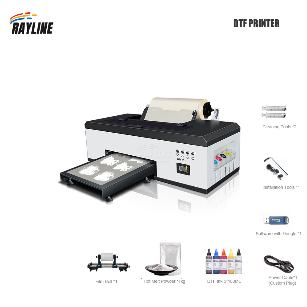 DTF Printer Direct to Film A3  - Commercial Shirt Printing Machine ulasan dan harga