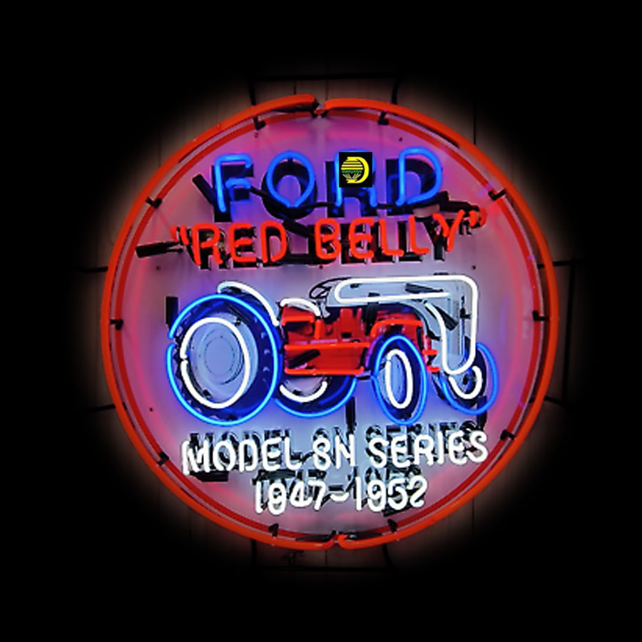 For Red Belly Neon Sign Tracto - Commercial Printing Icon ulasan dan harga