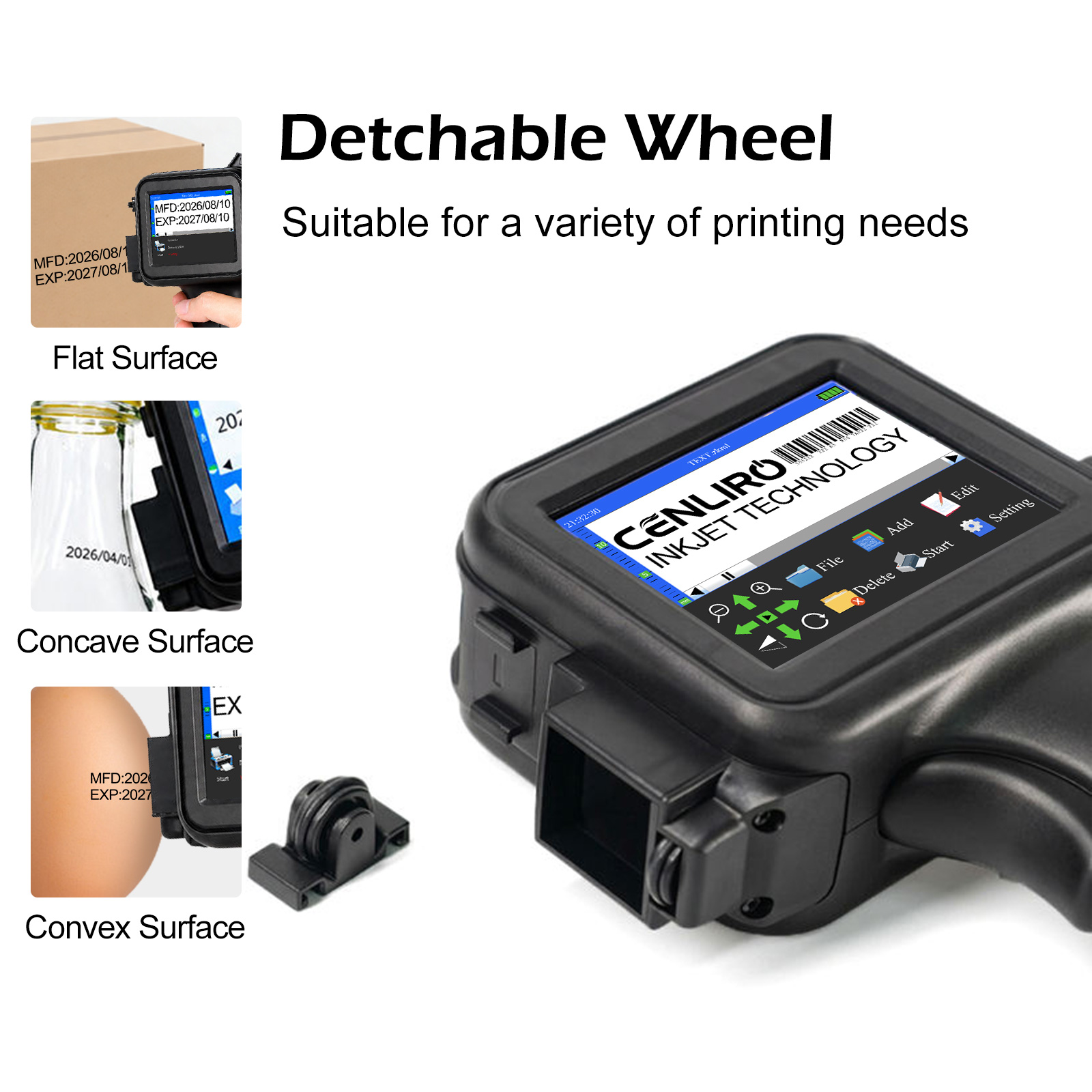 Cenliro CL11P Portable Handhel - Commercial Printing Inc ulasan dan harga
