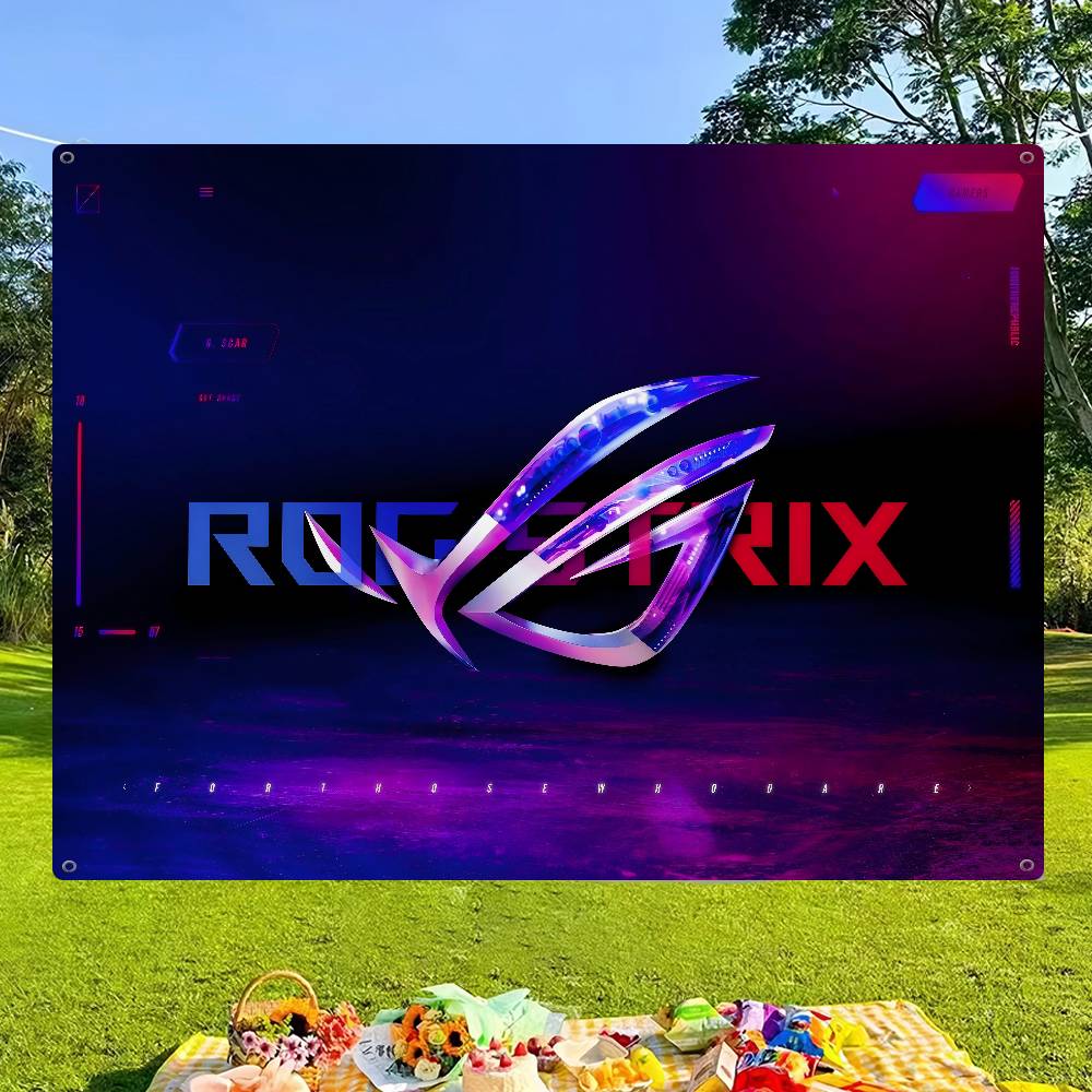 A-AsuS-S R-ROG LOGO Advanced P - Commercial Banner Printing ulasan dan harga