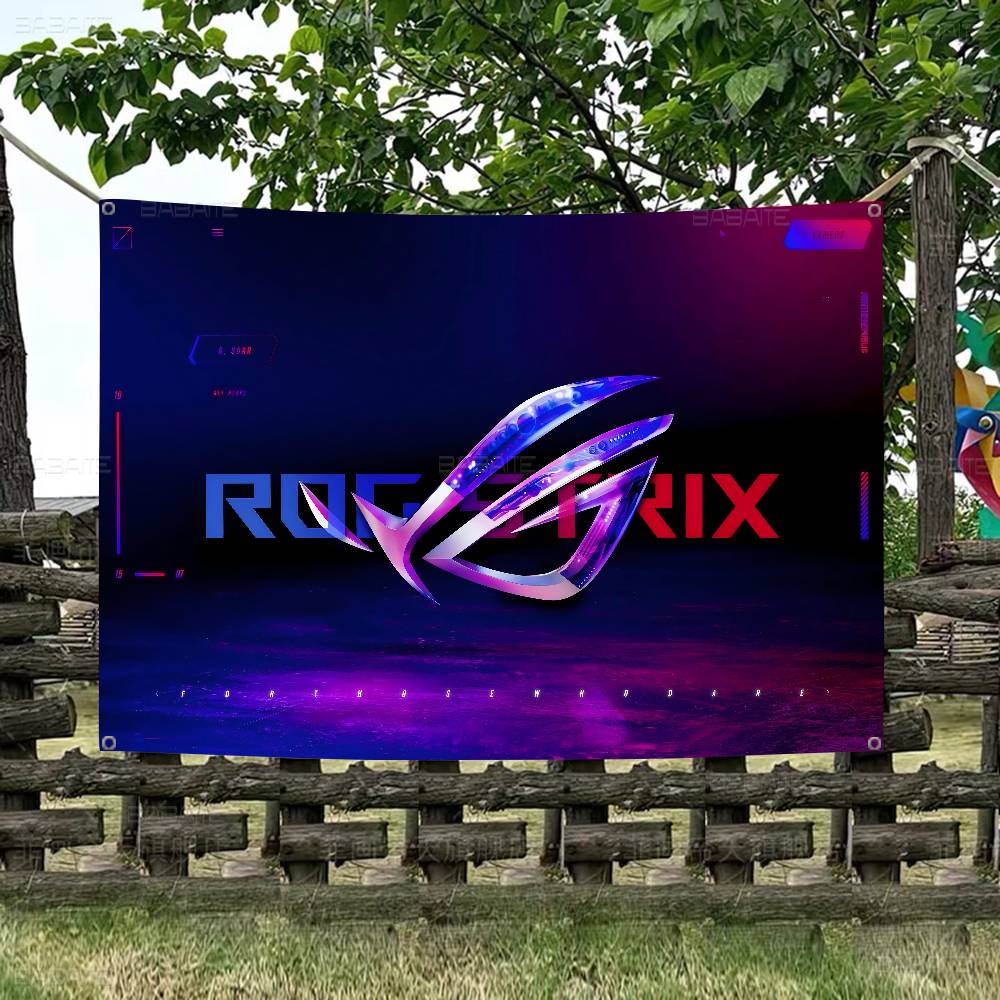 A-AsuS-S R-ROG LOGO Advanced P - Commercial Banner Printing ulasan dan harga