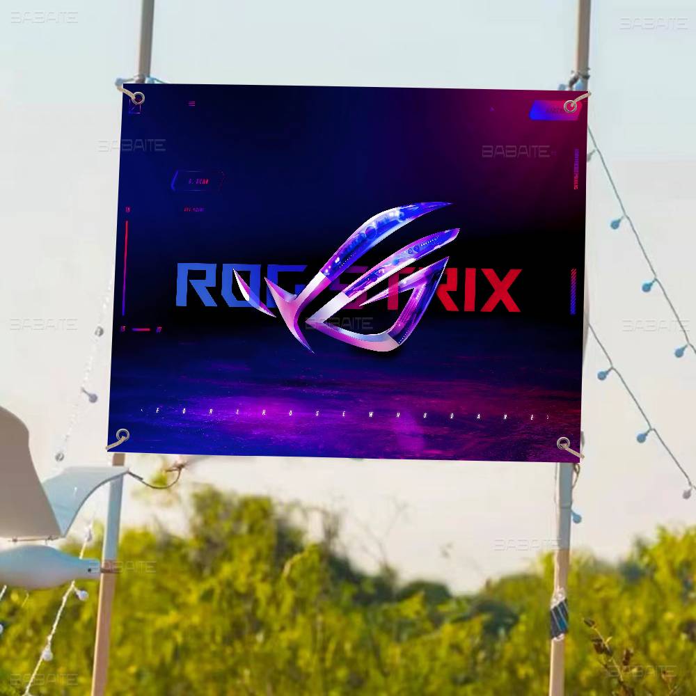 A-AsuS-S R-ROG LOGO Advanced P - Commercial Banner Printing ulasan dan harga