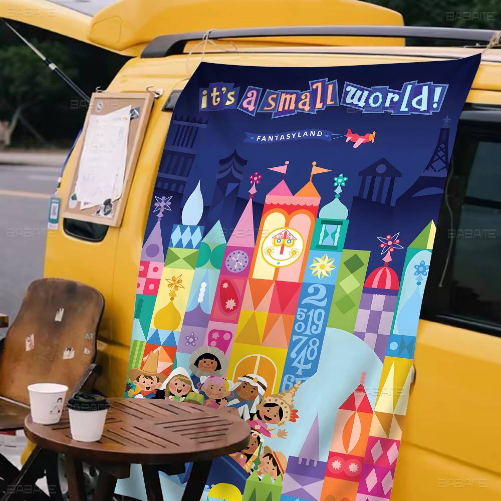 It Is A Small World Advanced P - Commercial Banner Printing ulasan dan harga