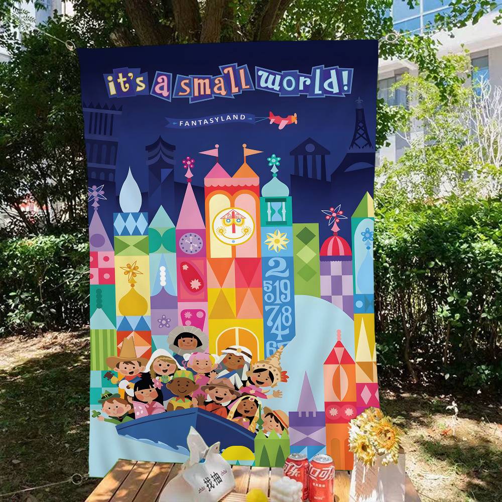 It Is A Small World Advanced P - Commercial Banner Printing ulasan dan harga