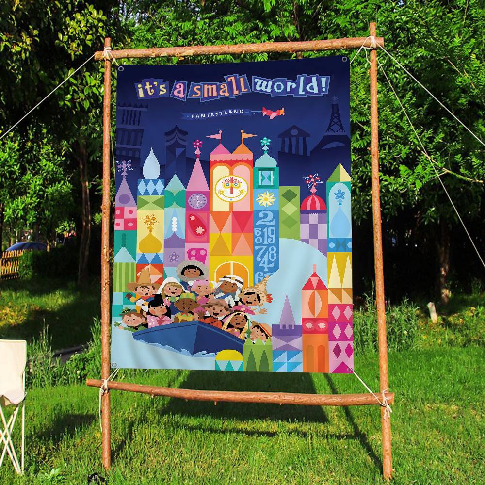 It Is A Small World Advanced P - Commercial Banner Printing ulasan dan harga